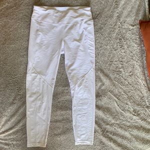 CALIA by Carrie Underwood white crop leggings